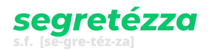 segretezza