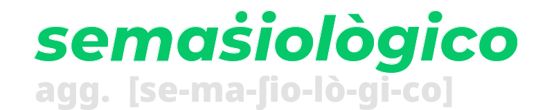 semasiologico