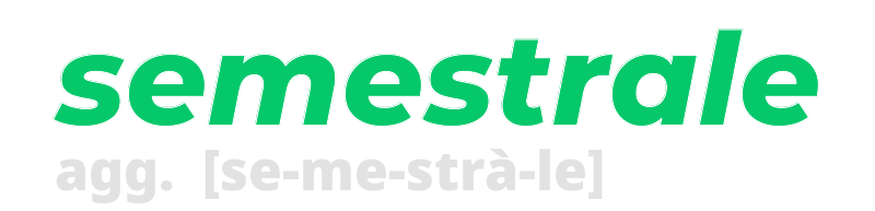 semestrale