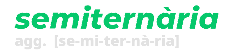 semiternaria