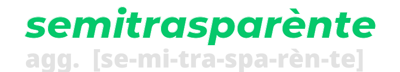 semitrasparente