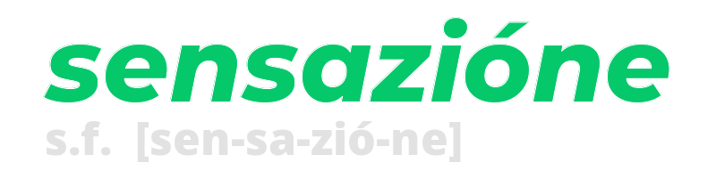 sensazione