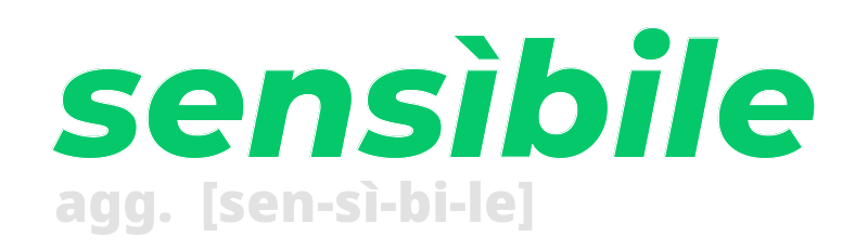 sensibile