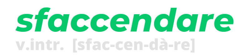 sfaccendare