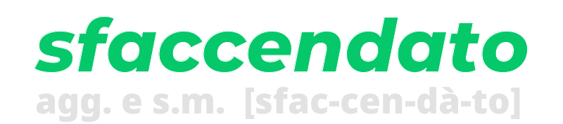 sfaccendato