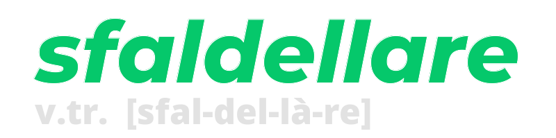 sfaldellare