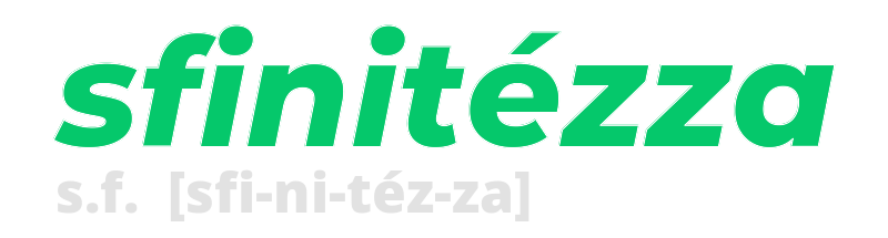 sfinitezza