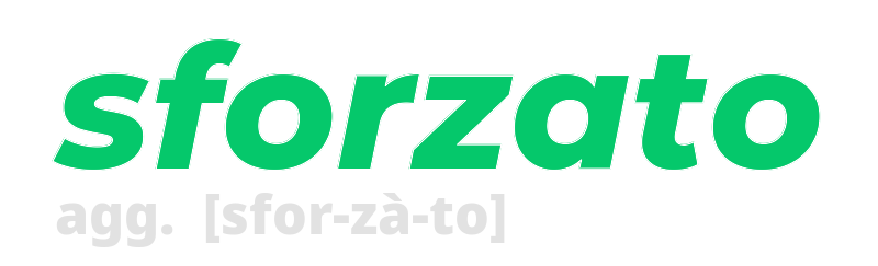 sforzato