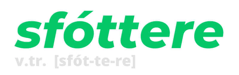 sfottere