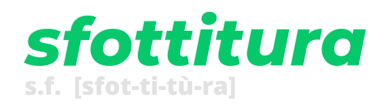 sfottitura