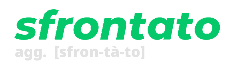 sfrontato