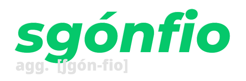 sgonfio