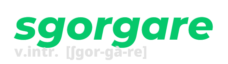 sgorgare