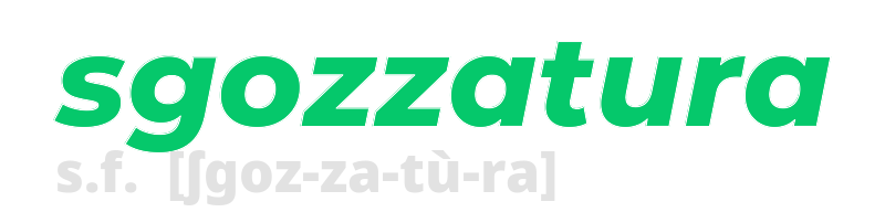 sgozzatura