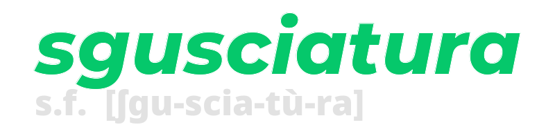 sgusciatura