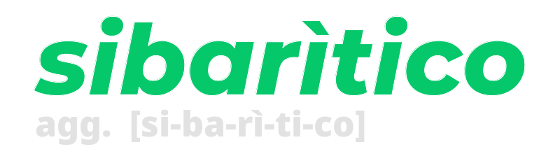 sibaritico