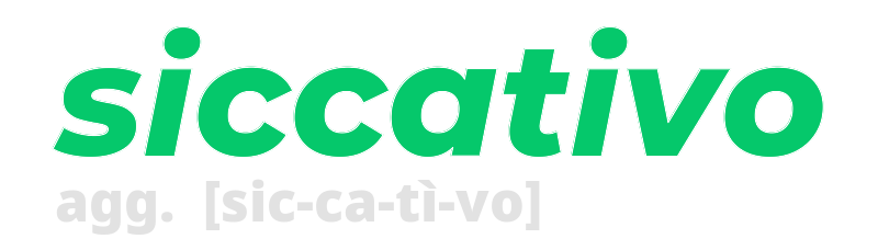 siccativo