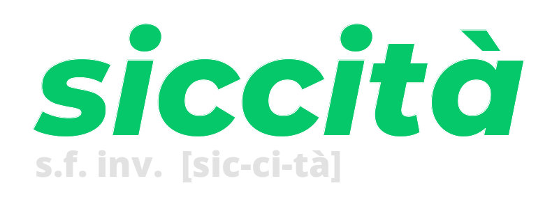 siccita