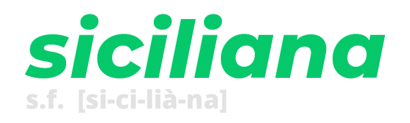 siciliana