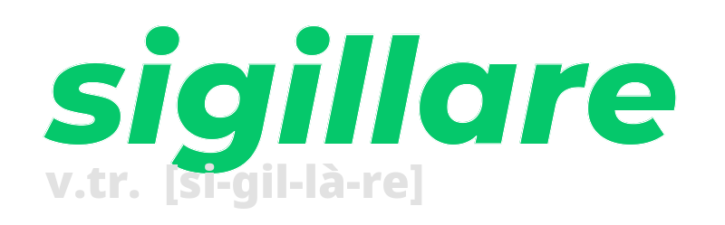 sigillare