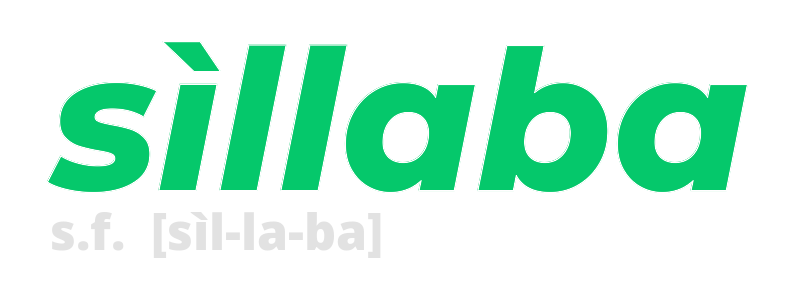 sillaba