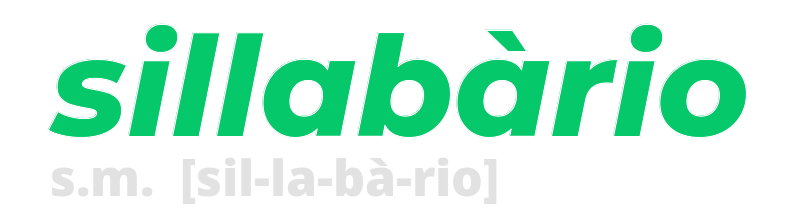 sillabario