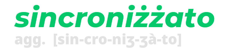 sincronizzato