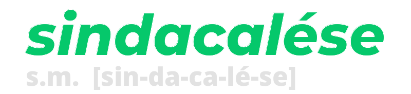 sindacalese