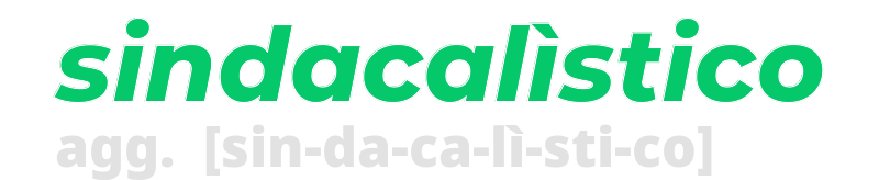 sindacalistico