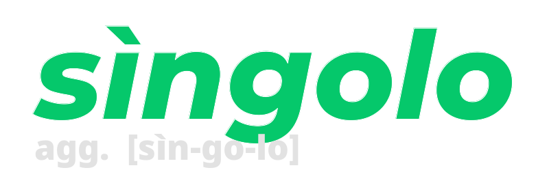 singolo