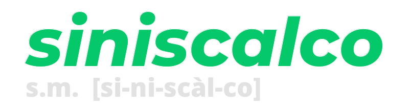 siniscalco