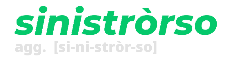 sinistrorso