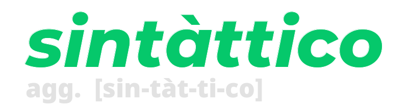 sintattico