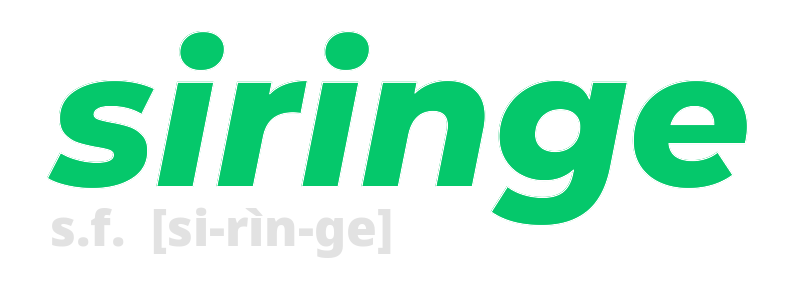 siringe