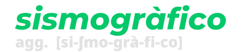 sismografico