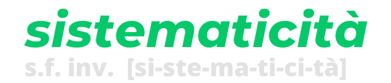 sistematicita