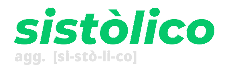 sistolico