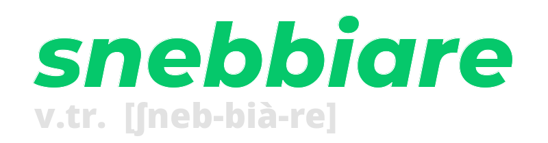 snebbiare