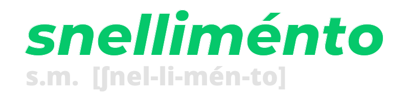 snellimento