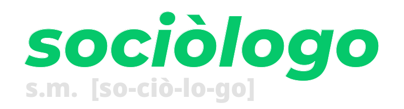 sociologo