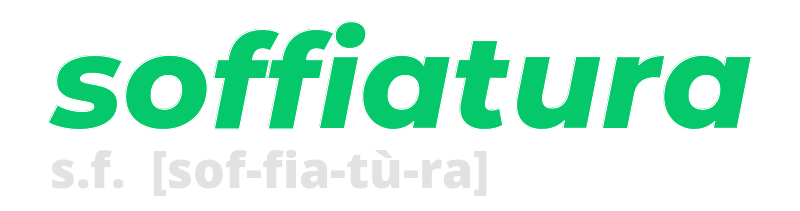 soffiatura