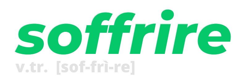 soffrire