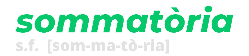 sommatoria