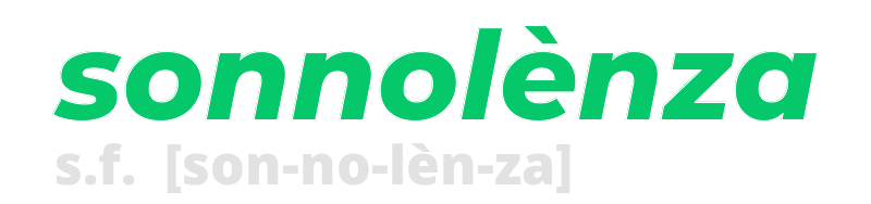 sonnolenza