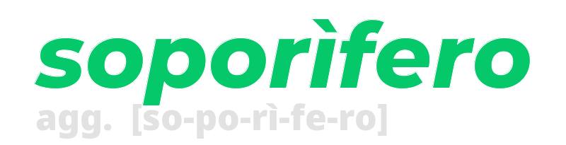 soporifero