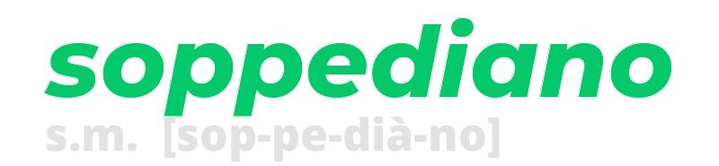 soppediano
