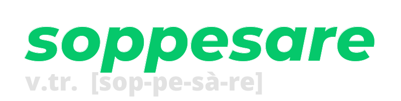 soppesare