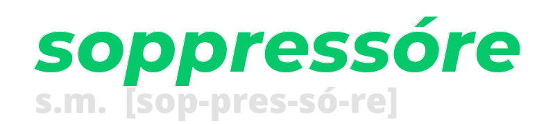 soppressore