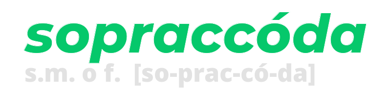 sopraccoda