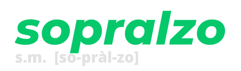 sopralzo